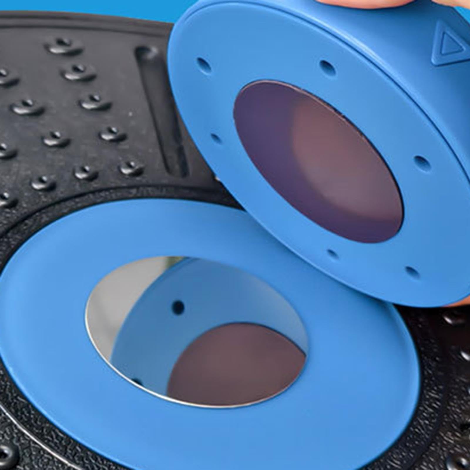 Tabla de equilibrio con luz de orientación, disco de entrenamiento de estabilidad de 36 cm para fuerza de núcleo y tobillo, equipo de entrenamiento de gimnasio en casa