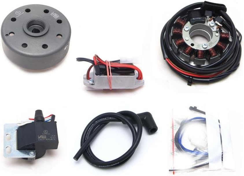 Powerdynamo (MZ-B) VAPE Ignition Stator System Compatible with Ultra 50 80 5 Speed 12 Volt DC