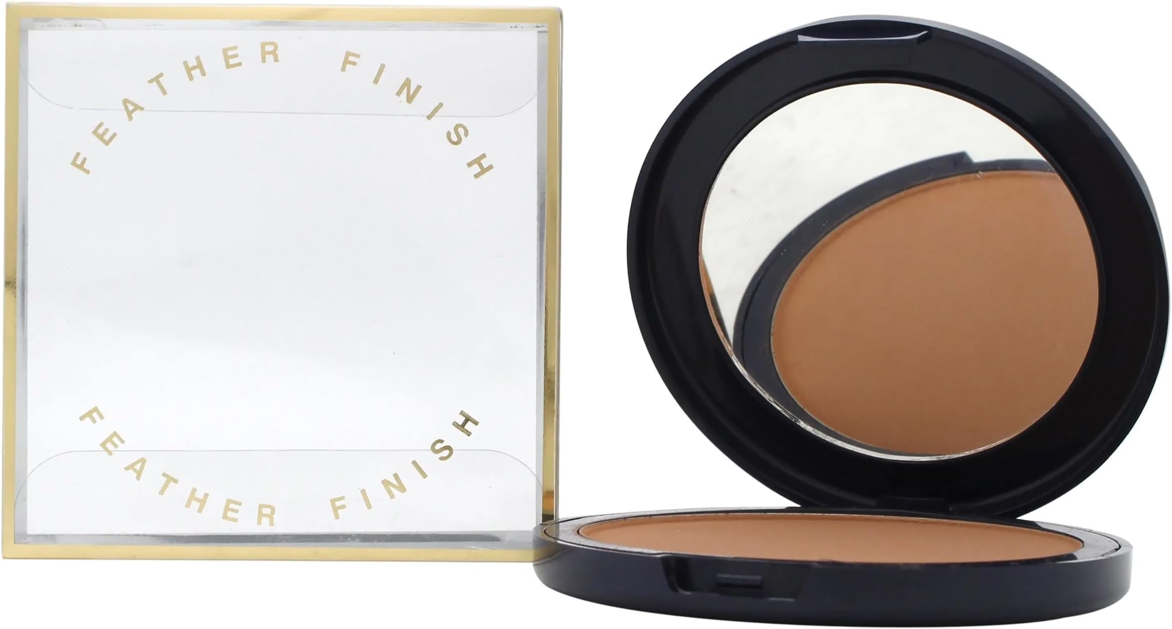 Mayfair Feather Finish Compact 33 Warm Bronze Shade Pressed Powder