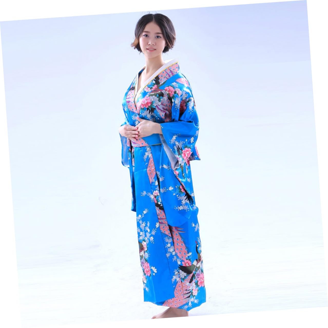 Abito Giapponese Da Donna Accappatoio Leggero Abbigliamento Da Da Donna Manica Tradizionale Motivo Orientale Kimono Accappatoio Da Bagno In Cotone Moda Giapponese Per