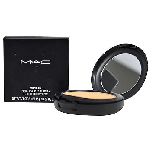 MAC Studio Fix Powder Plus - Base de maquillaje C30 para mujer, 0.52 onzas