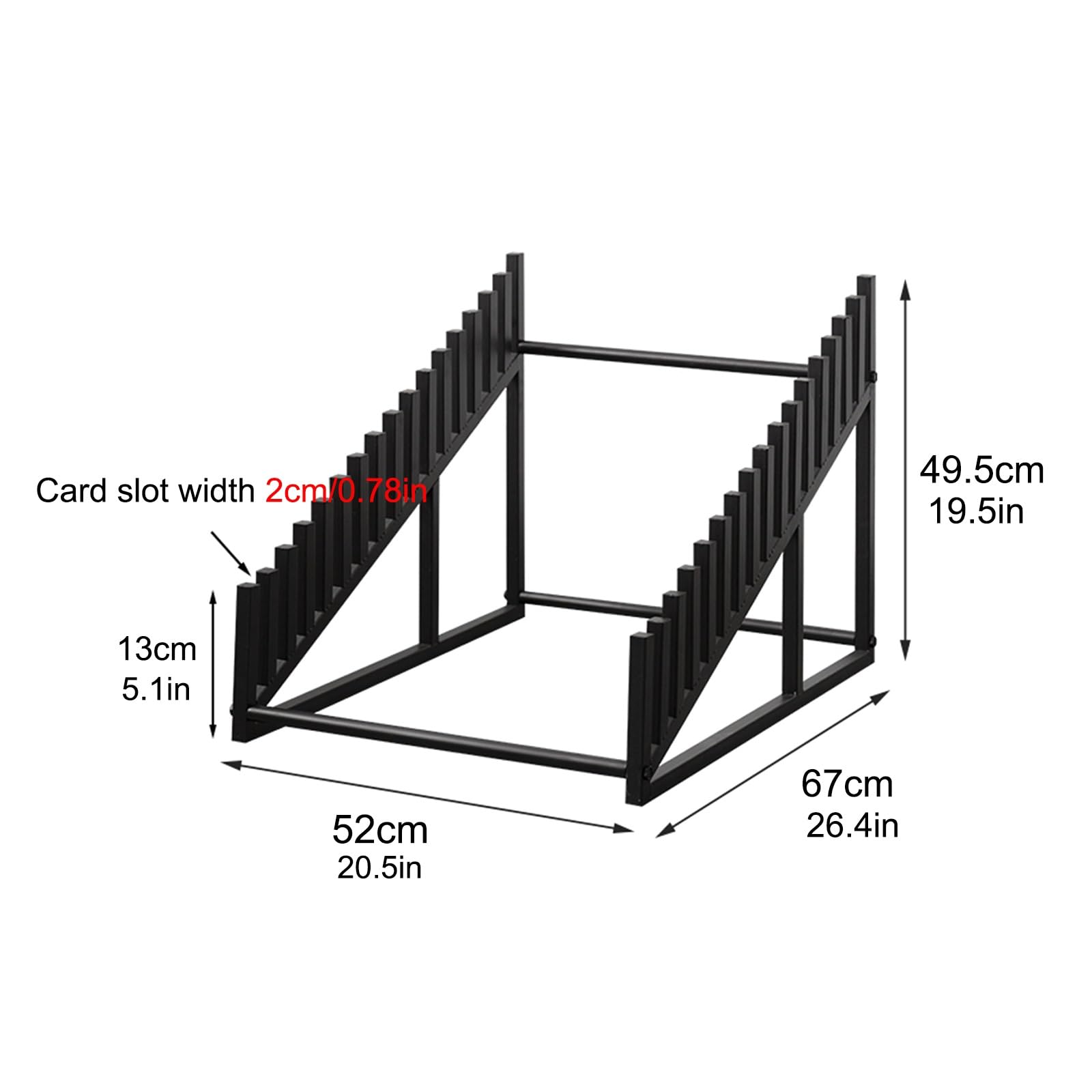 HXFAAFXH Metal Display Rack for Tiles,16-Tier Plate Display Tile Sample Storage Stand,Building Material Display Shelf for Display Bulk,Multi-Layer Convenient Wooden Plate Storage(52X67X49.5CM)