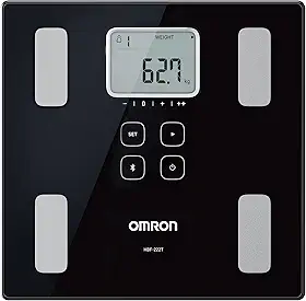 OMRON Balança Digital de Controle Corporal Bioimpedância com Bluetooth HBF-222T