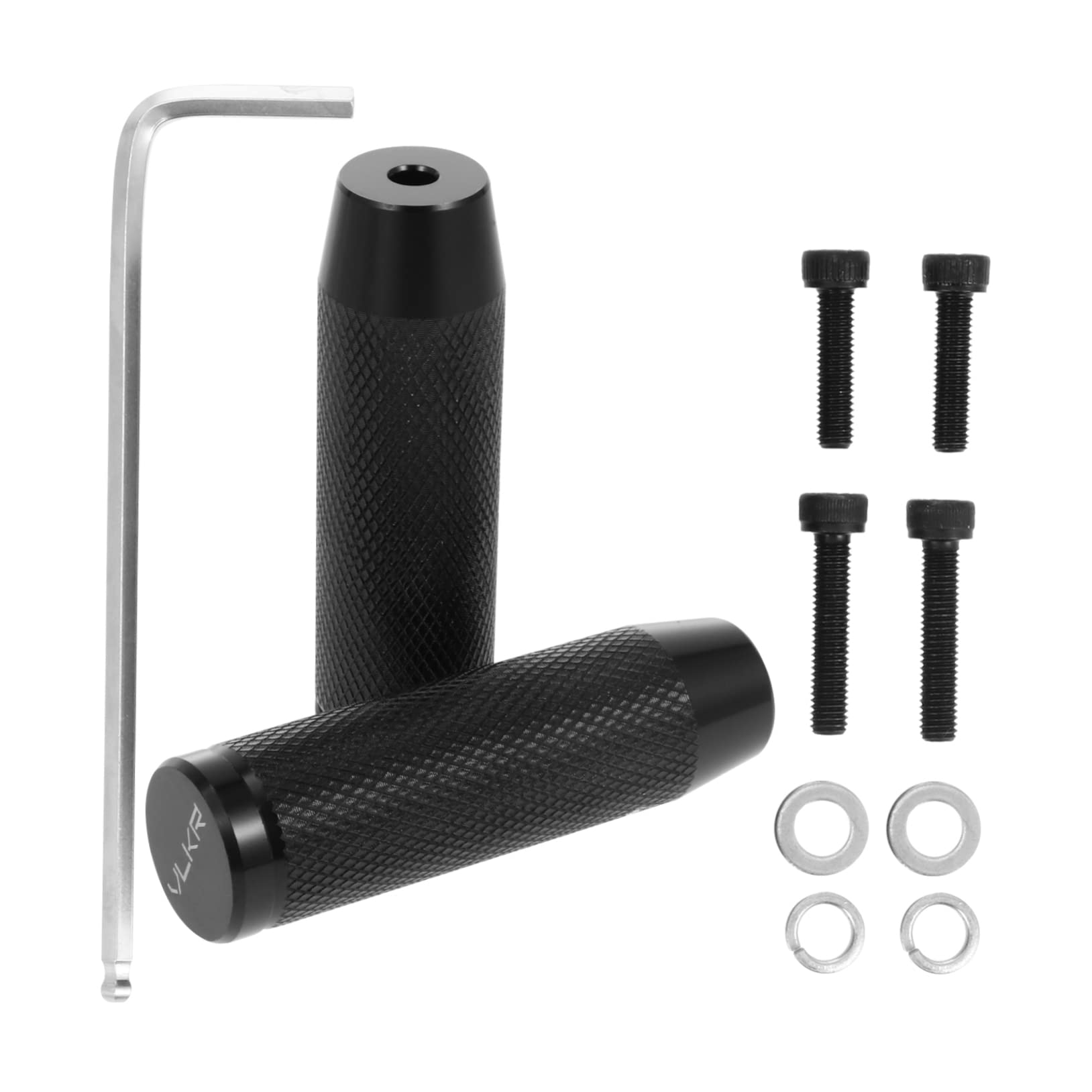 CORHAD 1pair Aluminum Alloy Bike Pedal Pegs Sturdy and Wear-Resistant Replacement for Mountain and Standard Bicycles Suitable for Adults