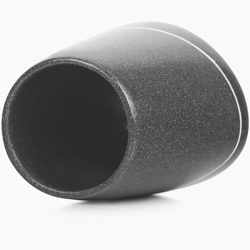 Set scopino e Supporto per WC - Scopino per WC in Resina con Manico Lungo per Una Pulizia Profonda, Senza Angoli Morti, Eleganti Colori Sabbia e Nero, Strumento Essenziale per Il Bagno