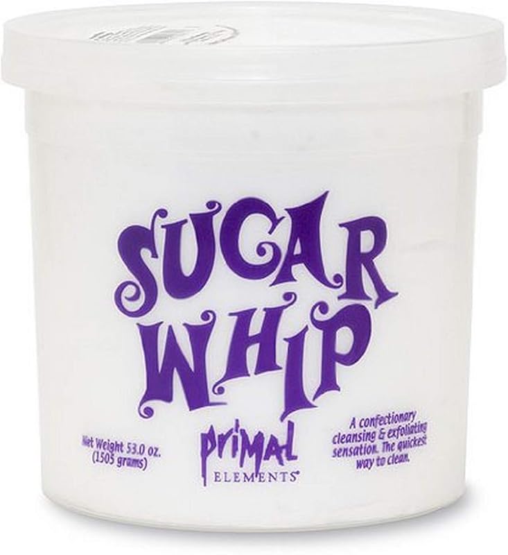 Esfoliante corporal cremoso de açúcar Sparkling Sugar Sugar Whip Primal Elements, baunilha, 1.505 g