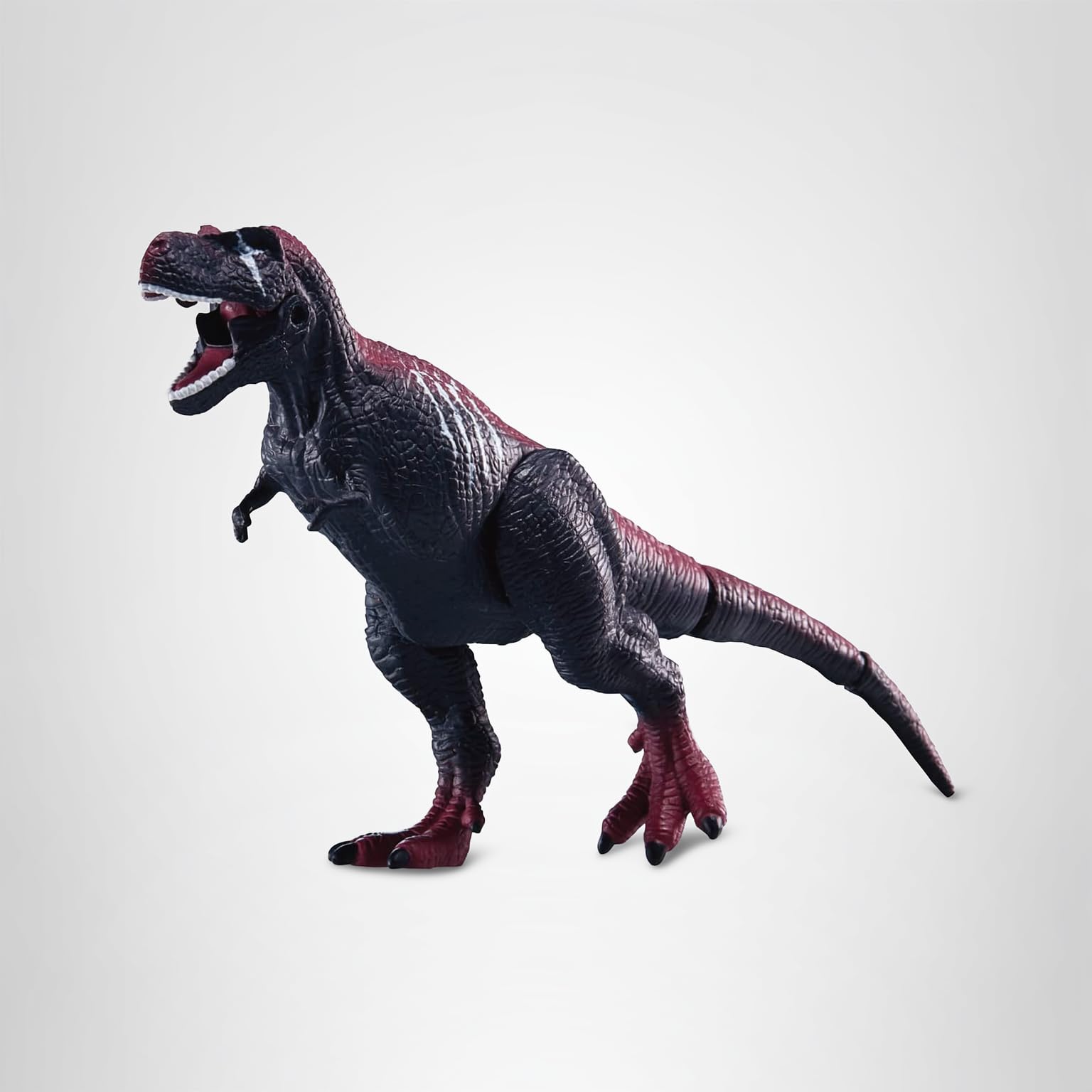 ティラノサウルス フィギュア 黒赤 ソフビ Amazon.co.jp: タカラトミー(TAKARA TOMY) アニア 冒険大陸 アニア