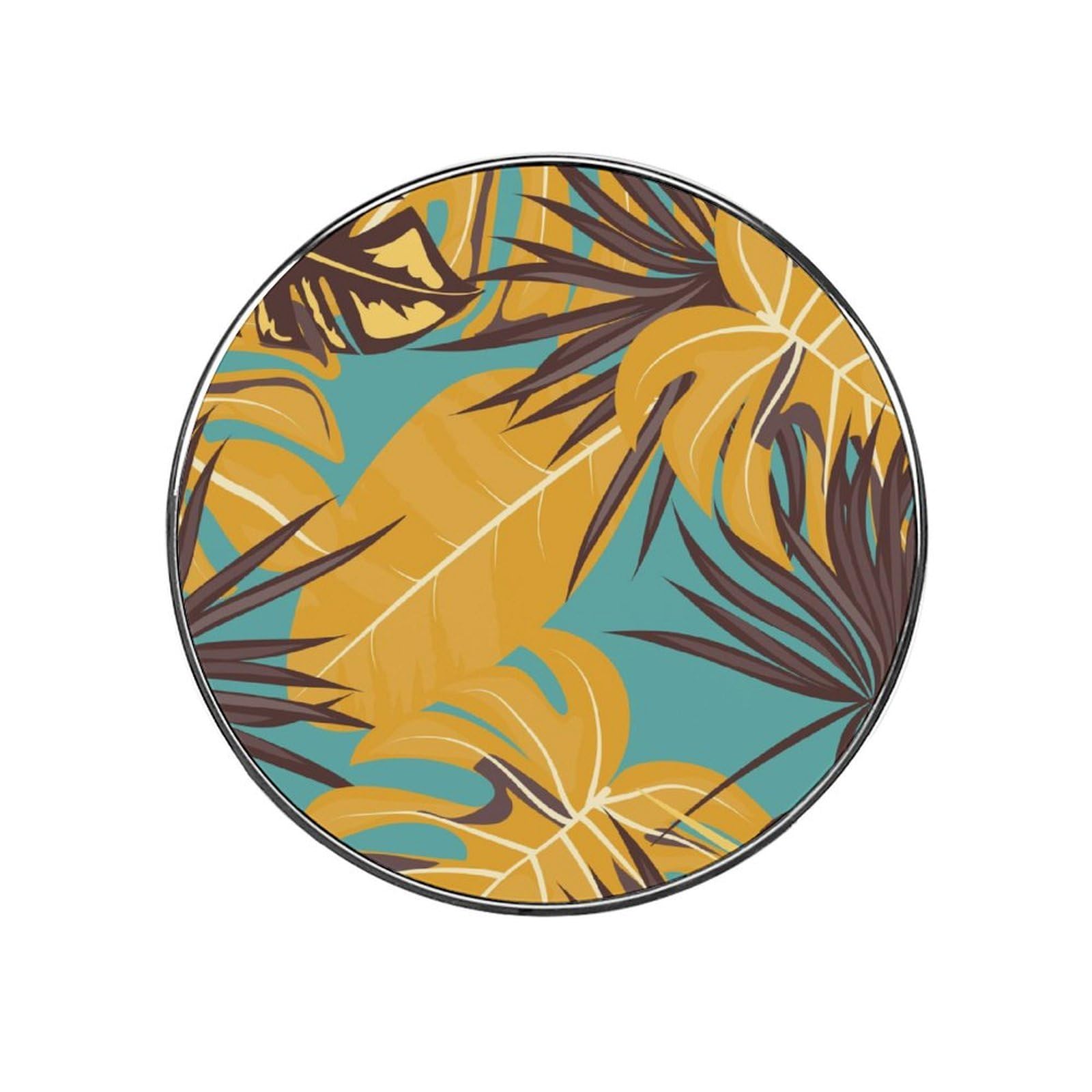 Retro Leaves Alloy Fridge Magnet For Office Cabinet Refrigerator Whiteboard Photo
