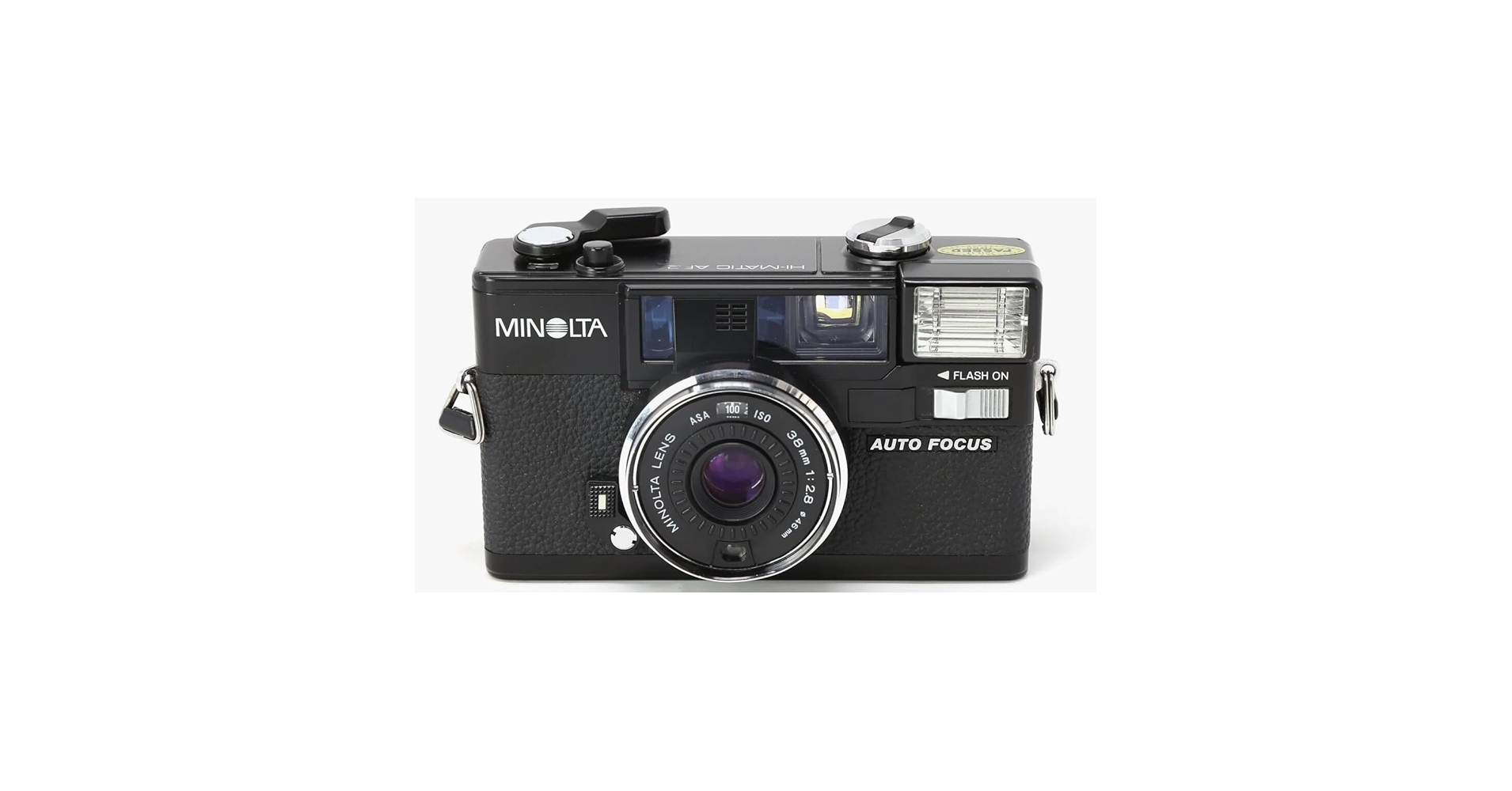Hi Matic AF Minolta Hi-Matic AF2 35mm Film Camera w/ 38mm f2