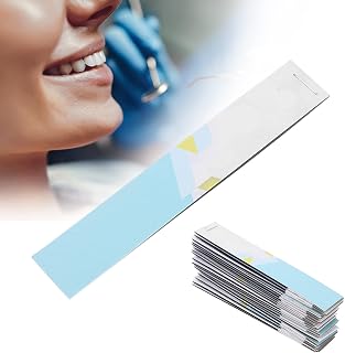 Dental Articulating Paper, Strips Bite Articulating Paper, Dental Bite Articulating Paper Strips Dental Oral Teeth Care Dentist Supplies Accessory (blue)