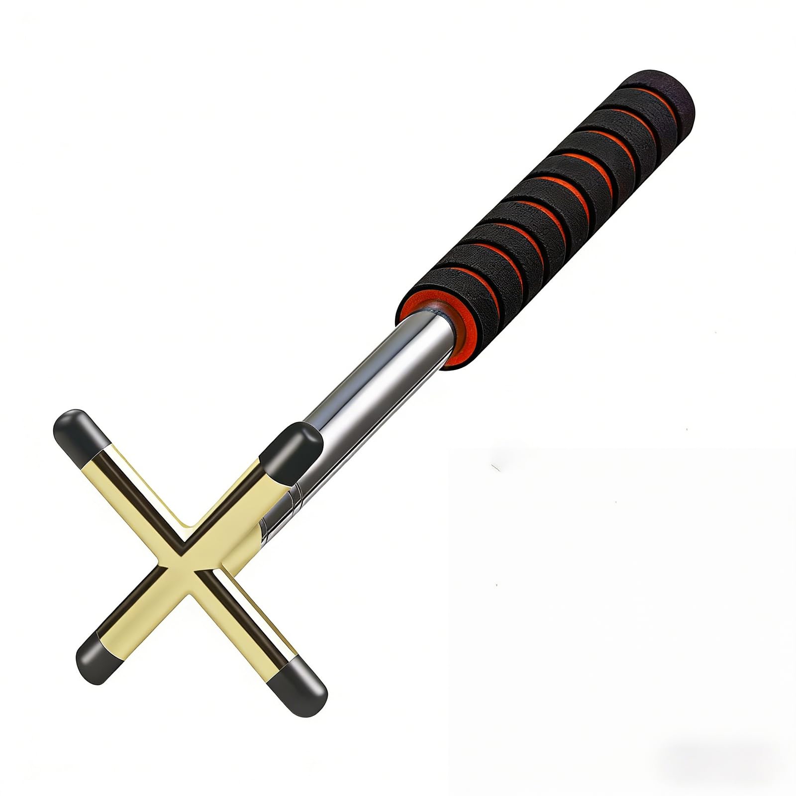 Gorgelulu Snooker Cue Bridge, Telescopic Pool Cue Holder with Brass Bridge Head | Adjustable Cue Support & Snooker Rest (14" to 53") | Durable Aluminium Alloy Cue Accessory for Snooker & Pool Games