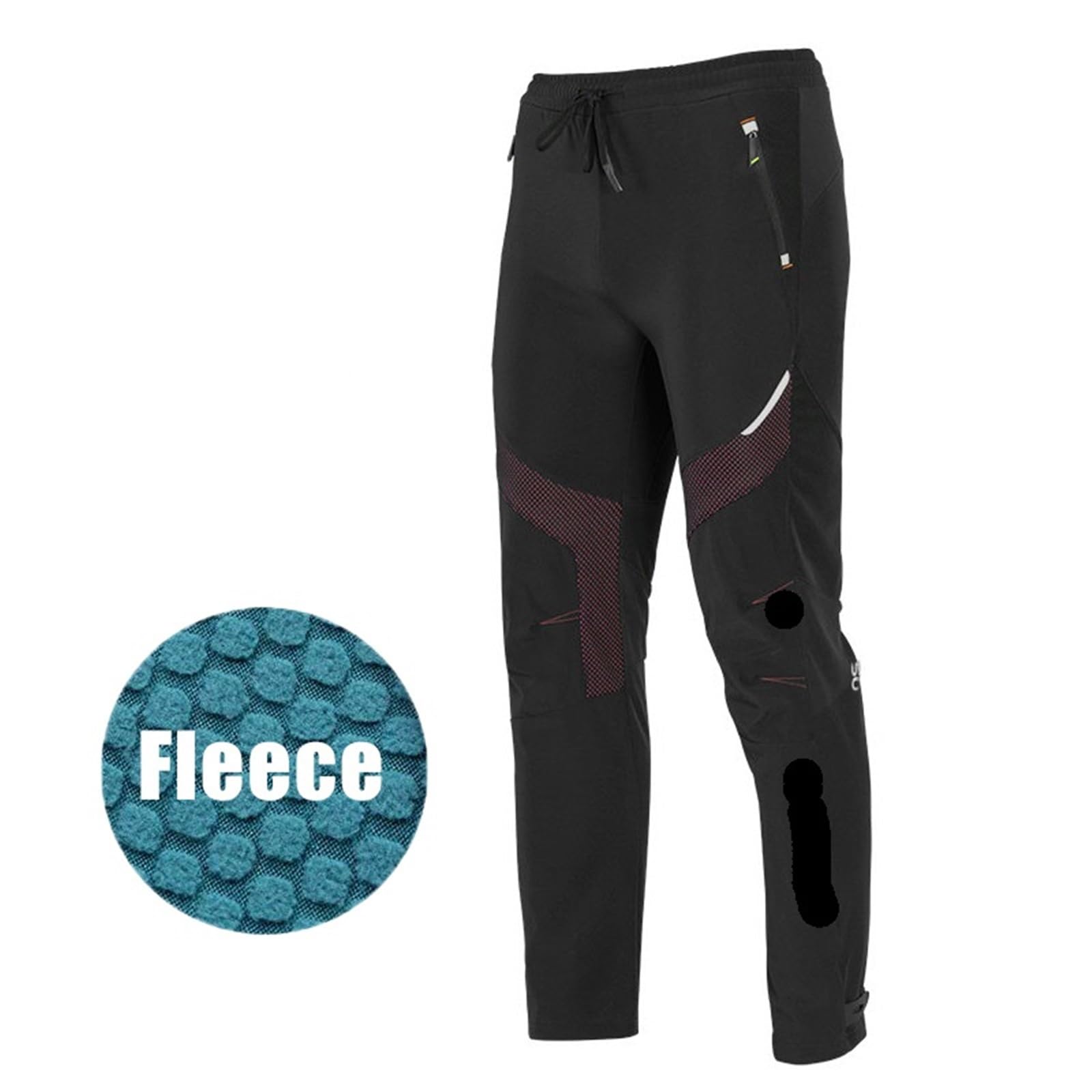 KONSA Fahrradhose Lang Winter - Wasserdichte Thermo Hose Für Radsport