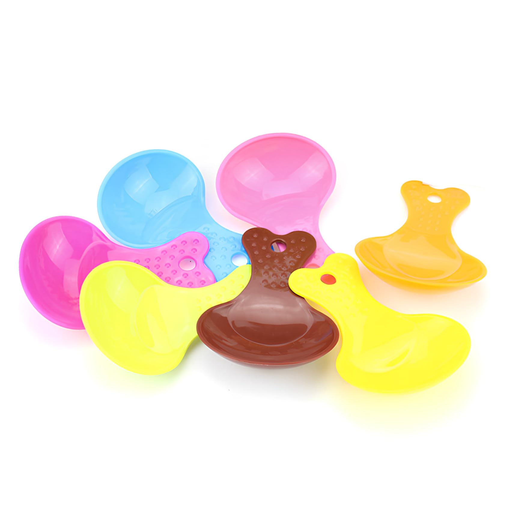 VANZACK 5sets Mangiatoia Per Con Alimentatore Per Pappagalli e Canarini Facile Installazione e Monitoraggio Alimentazione Scomparto Per