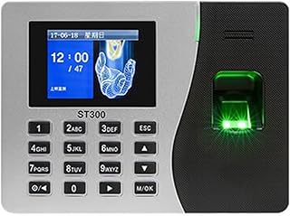 TRATOR Time CLock, Time Clocks For Employees Small Business Time Card Machine Fingerprint Recognition Time Attendance Machine ST300 P2P Cloud Service Fingerprint Time Attendance