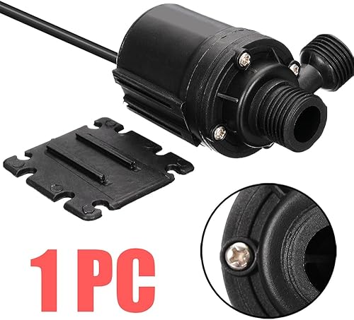 Miniatura 4 de 800LH 16.4 ft DC 12V Bomba de agua sin escobillas Motor sin escobillas Bomba de agua de circulación de agua 12 "rosca macho sumergibles Bombas de