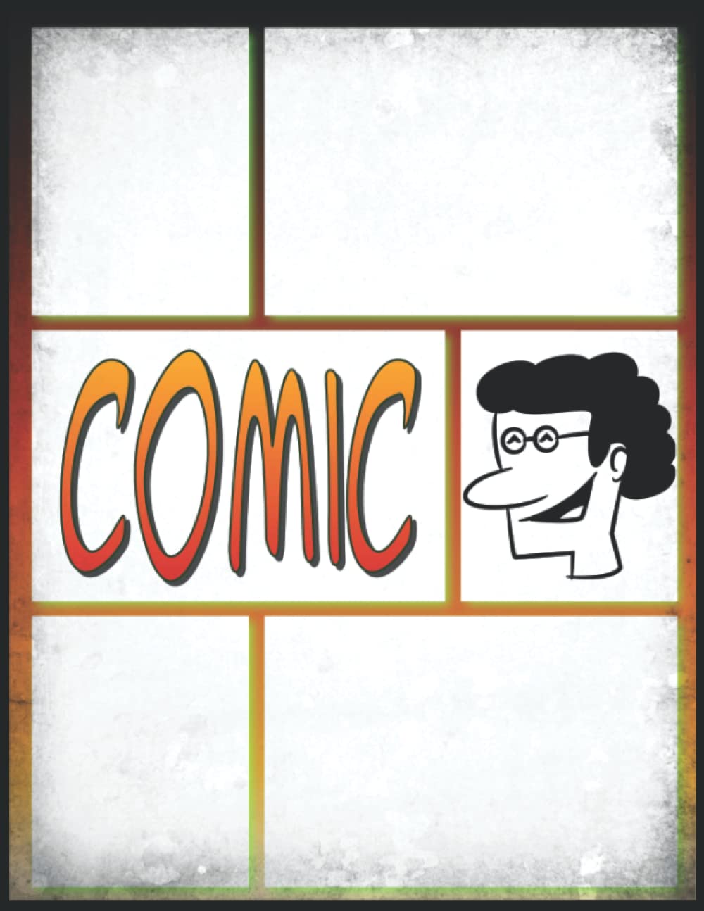 Adult Coloring Nooks: Blank Comic Activity Book Pages To Write And Draw Comics In Your Way!