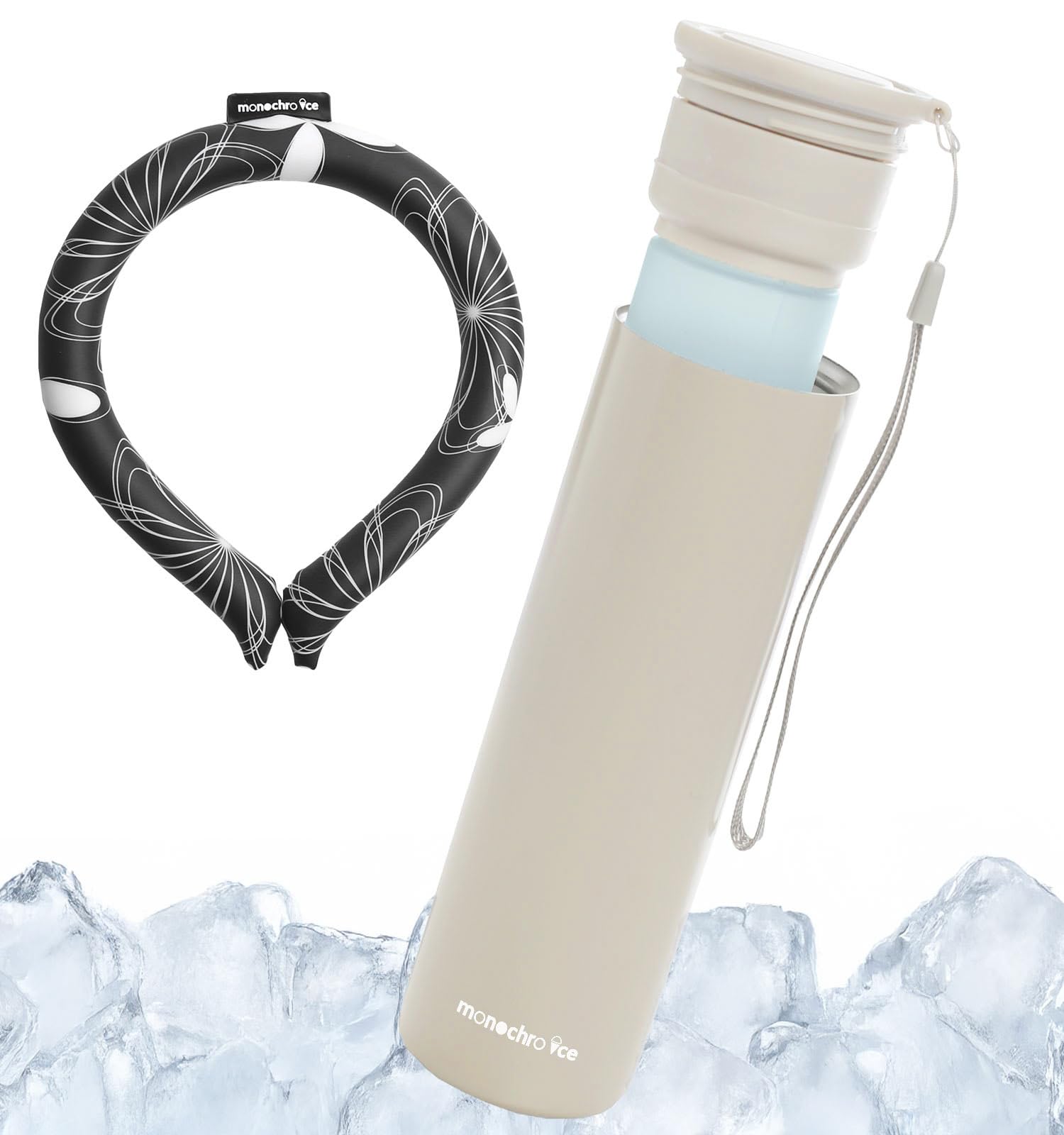氷入れ Amazon.co.jp: [monochrofactory] 氷のう 魔法瓶 スティック型