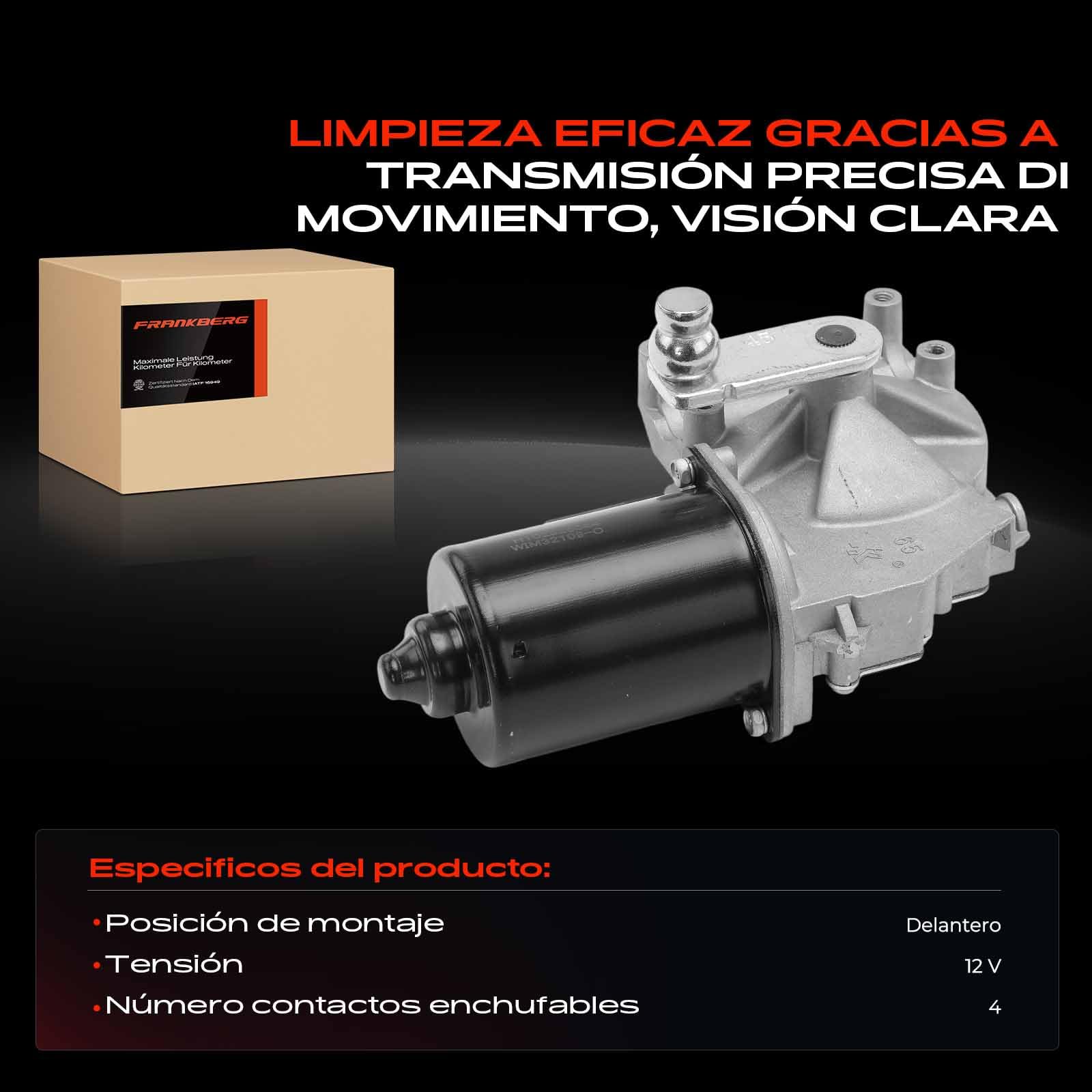 Frankberg Motor del limpiapardelisas Compatible con Serie 5 Touring E61 Serie 5 E60 Replace# 6934279