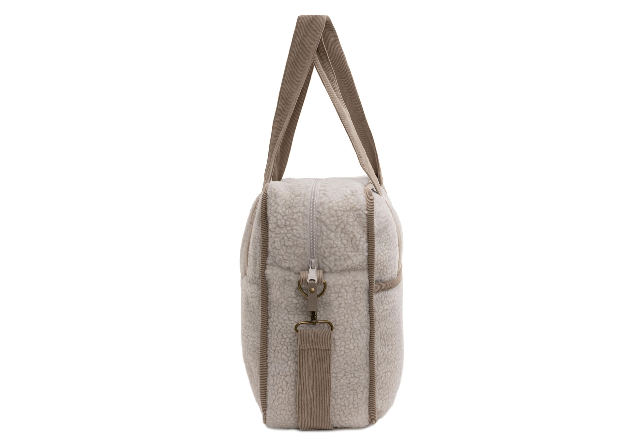 Jollein Wickeltasche - Teddy Noé - 100% Polyester - Kinderwagentasche - Babytasche Multifunktional