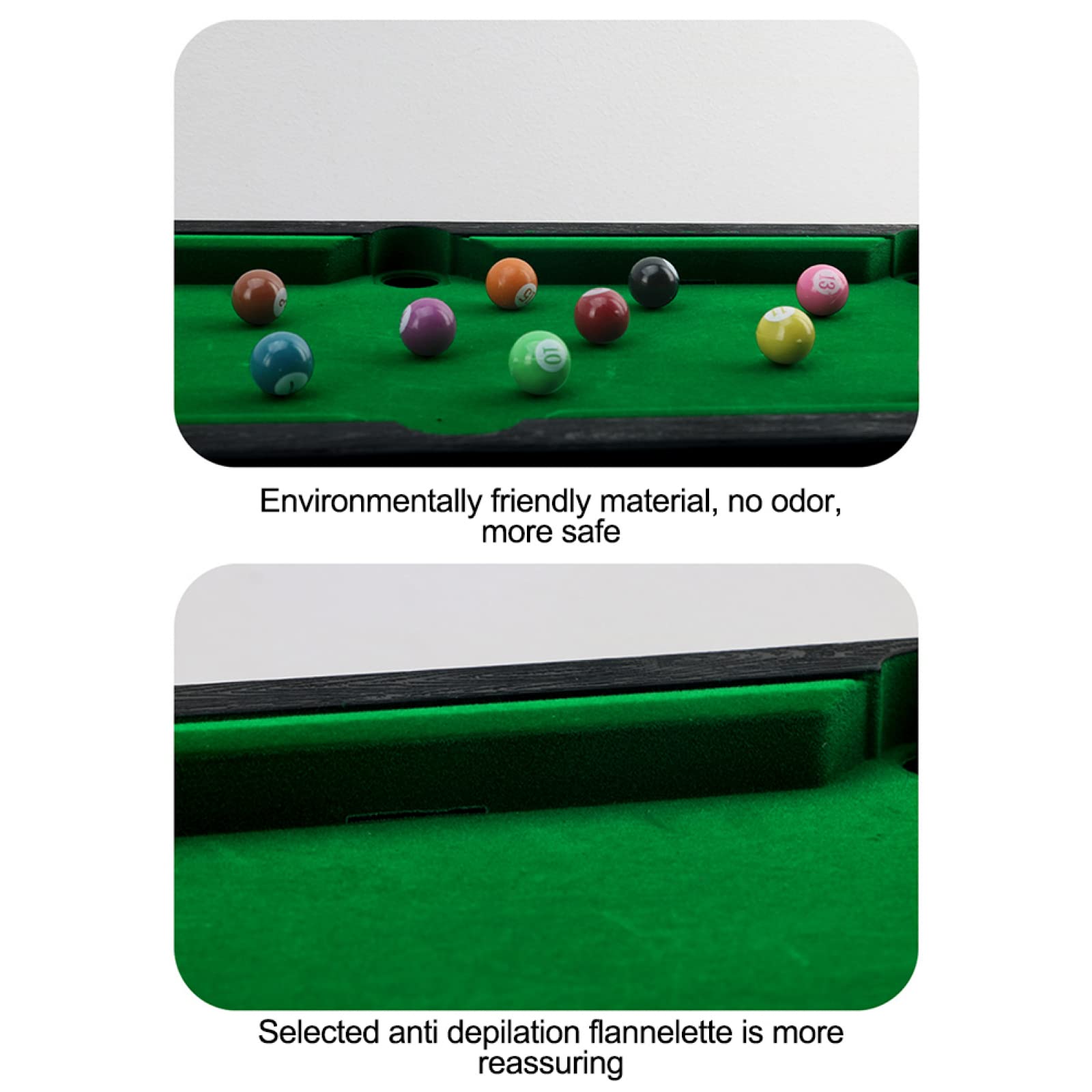 2 kleine handgemaakte biljart/snookerstaarten voor kinderen en 2 kleine handgemaakte biljart/snookerstaarten voor kinderen en