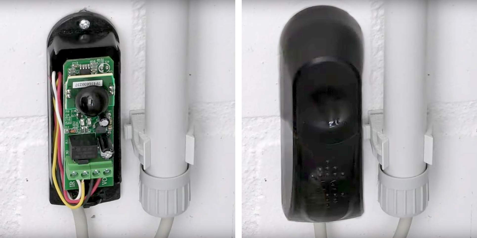 HOMEPILOT - Fotocélula para motor puerta garaje | Compatible con motor HomePilot para control conveniente desde app. Brinda seguridad adicional.