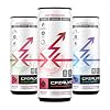 CATALYST | Fruit Fusion Set - 12 Pack Energy Drinks | 3 Fruit Flavors | Zero Sugar, 10 Calories, 120mg Caffeine | Natural Nootropics | SuperBerry, Pomegranate Power, CherryLime Charge