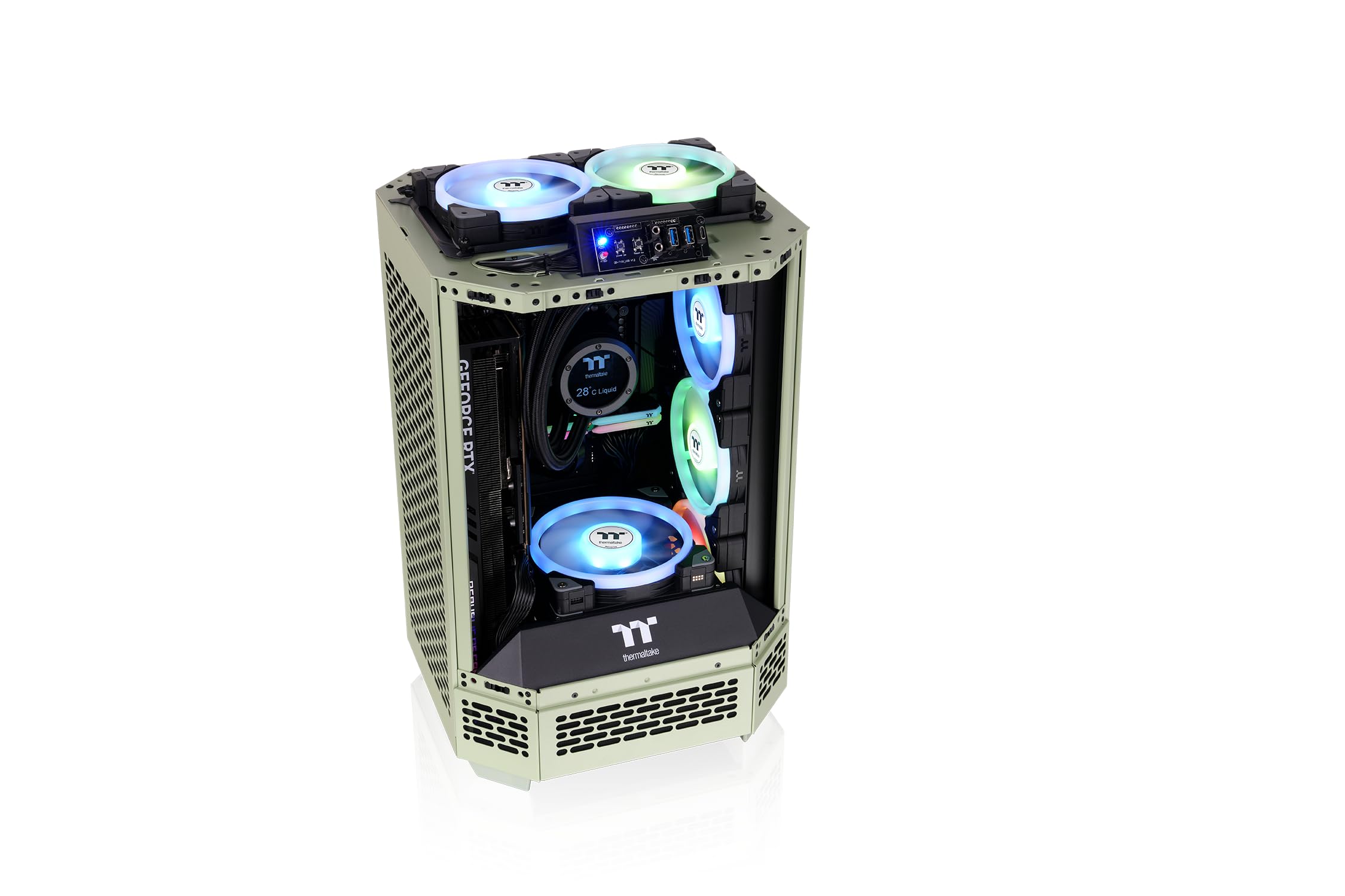 Thermaltake The Tower 250 | Mini Gehäuse (Matcha Green)