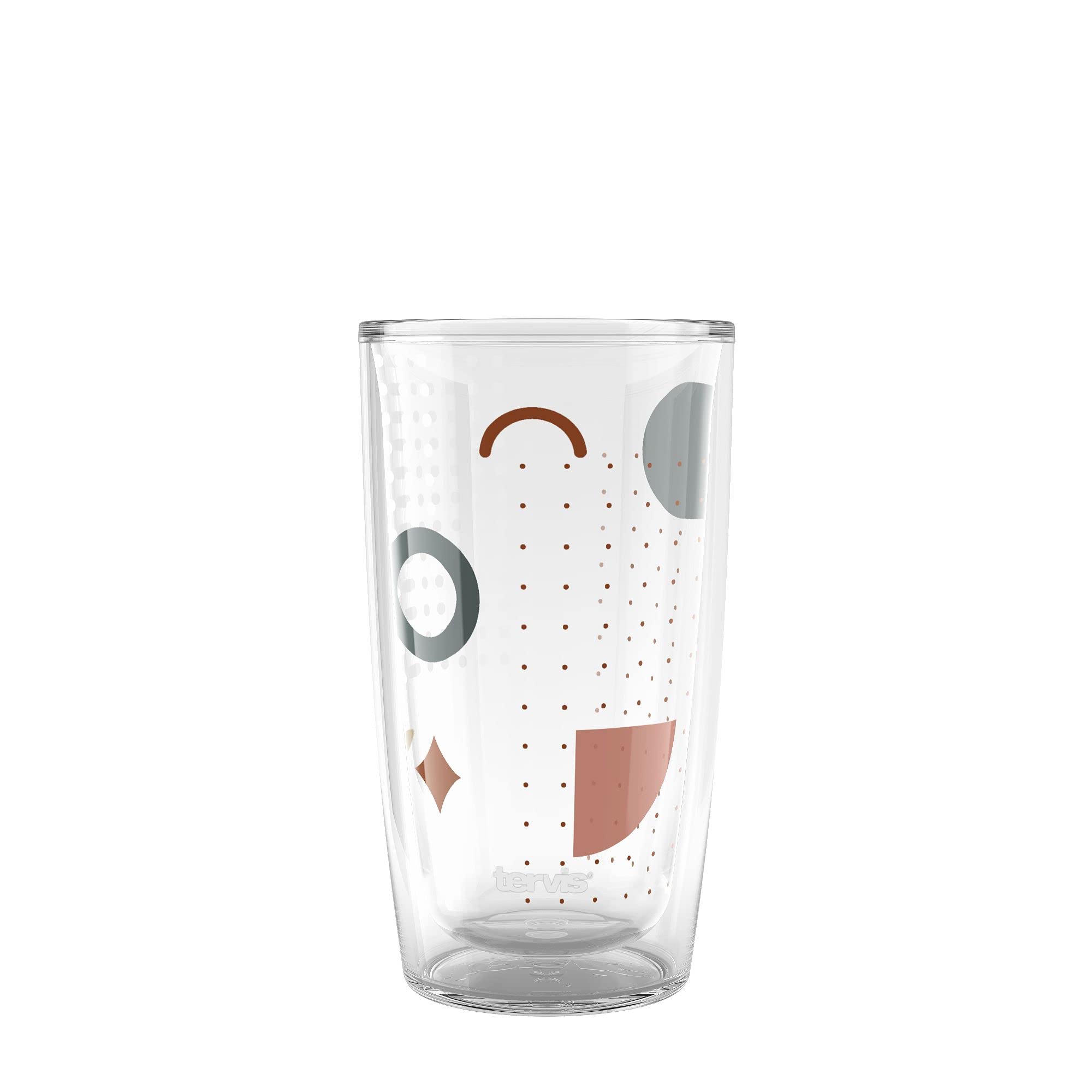 tervisMid Mod Jazz Collection Made in USA Double Walled Insulated Tumbler, 16oz, Classic