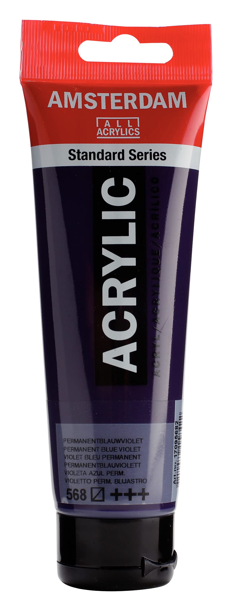 Royal Talens Amsterdam Standard Acrylic Paint 120ml Permanent Blue Violet Tube