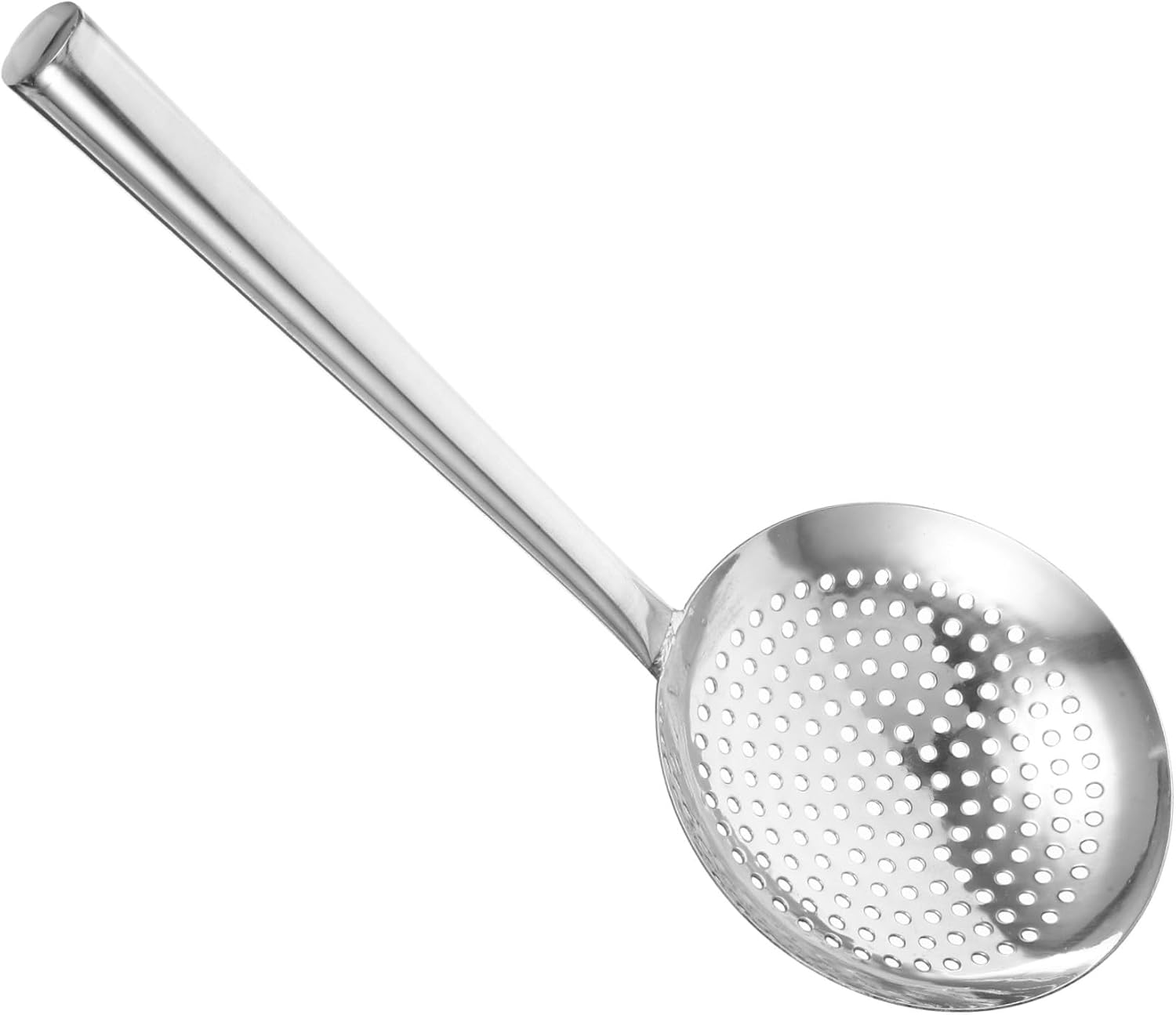 MAGICLULU Stainless Steel Spide-r Strainer Skimmer Ladle with Long Handle Asian Strainer Ladle Wire Skimmer Spoons for Cooking and Frying 16cm