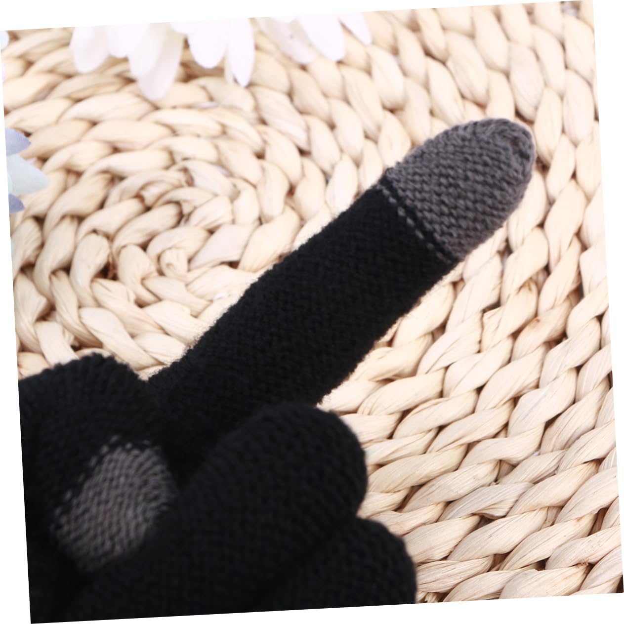 WOFASHPURET Screen Gloves Winter Sports Mittens Outdoor Activities Full Finger Windproof