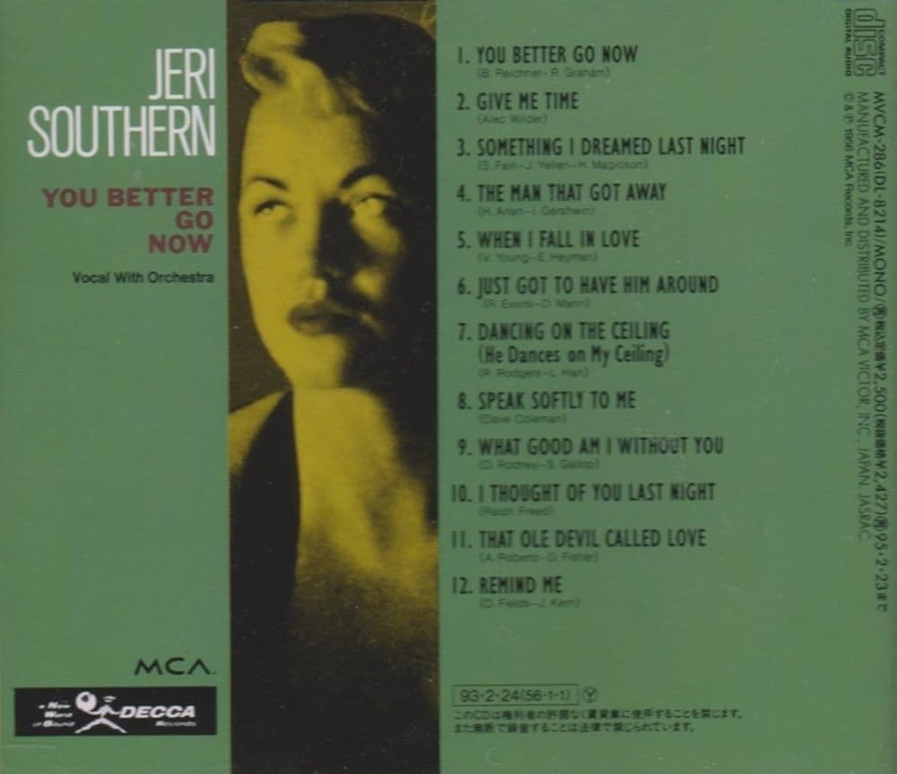 Amazon.co.jp: ユー・ベター・ゴー・ナウ: Music