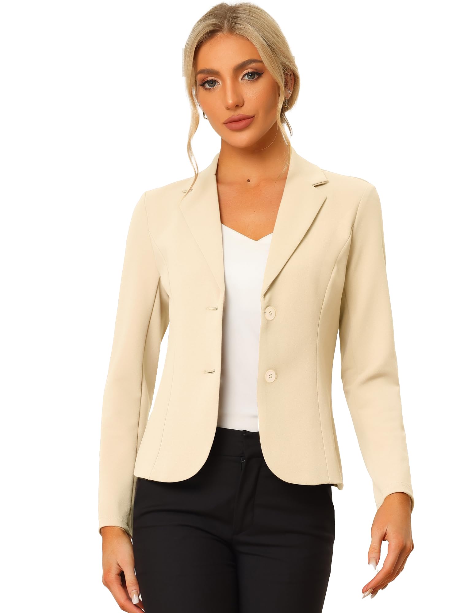 Allegra K Women's Womens Office Blazers Office