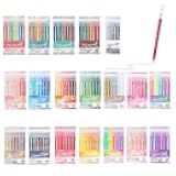 Corpapen 162 Colors Gel Pens for Adult Coloring Books, Colors Stackable Acrylic Pens for Journals, Drawing, Writing