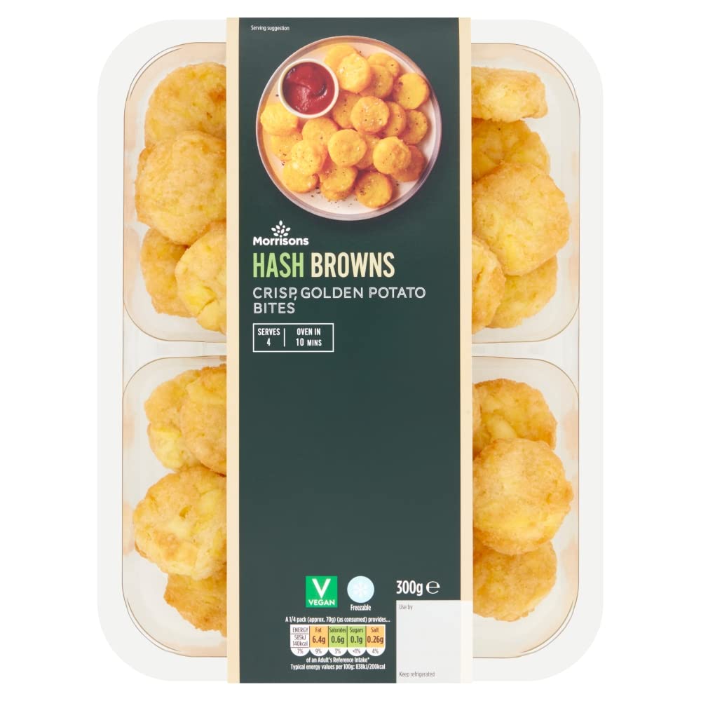 Morrisons Hash Browns, 300g