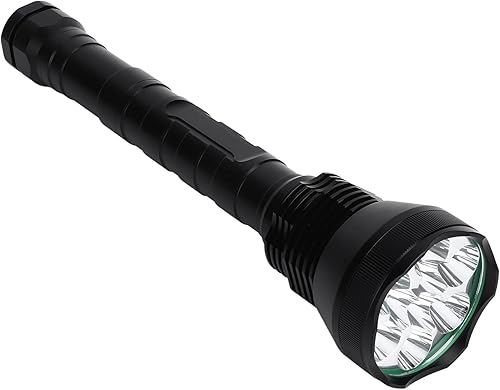 Miniatura 3 de Linterna brillante de 9 LED, linterna de mano con 10000 lm, 5 modos de iluminación, cuentas de lámpara T6, linterna de aleación de aluminio para