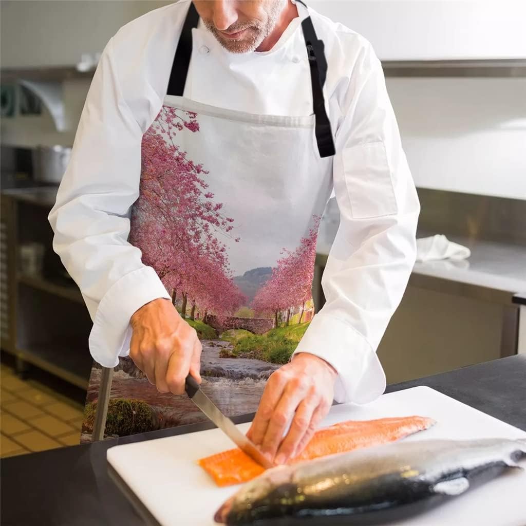 Kitchen Nail Shop Apron for Women Men Kids Aprons Dinner Party Cooking Baking Accessories