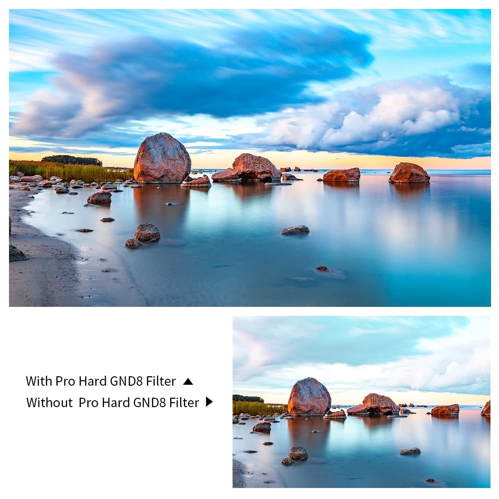 K＆F Concept ハーフNDフィルター角型 GND8 GND0.9 ハード減光フィルター 光学ガラス製 色彩効果用 100*150*2mm Amazon | K&F CONCEPT ハーフNDフィルター角型 GND8 GND0.9 ハード減光