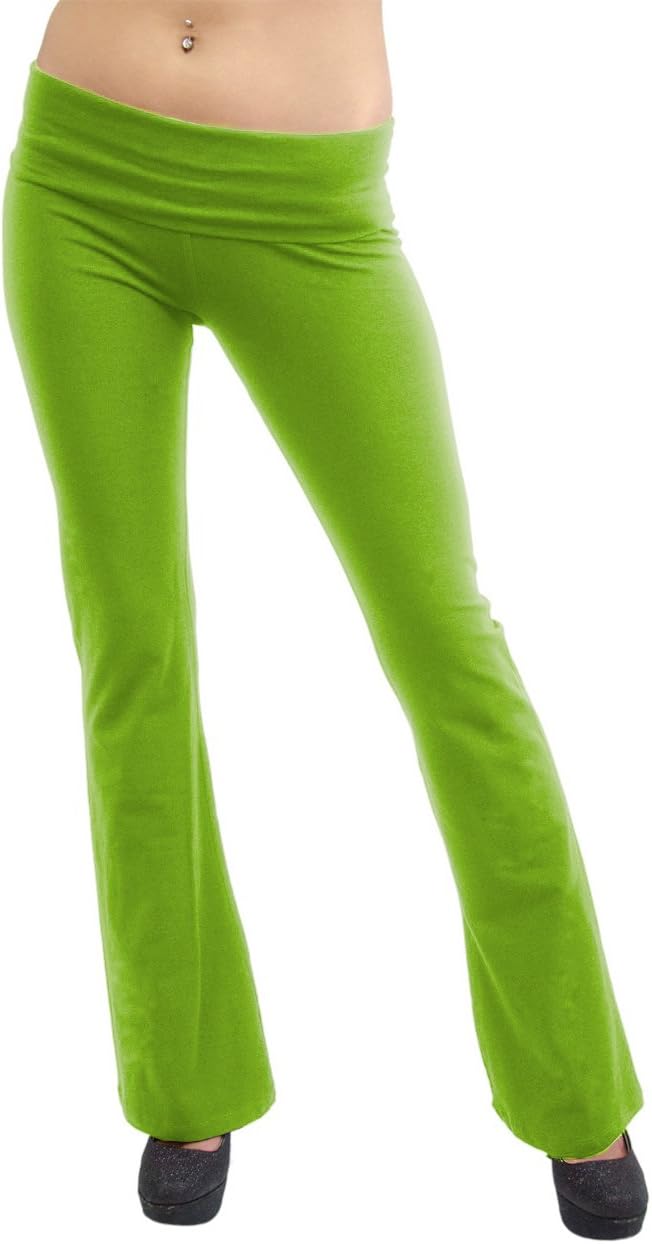 Vivian's Fashions Yoga Pants - Full Length (Junior and Junior Plus Sizes)