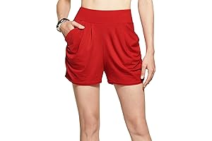 Ultra-Comfy Harem Shorts: Lounge in Supreme Softness