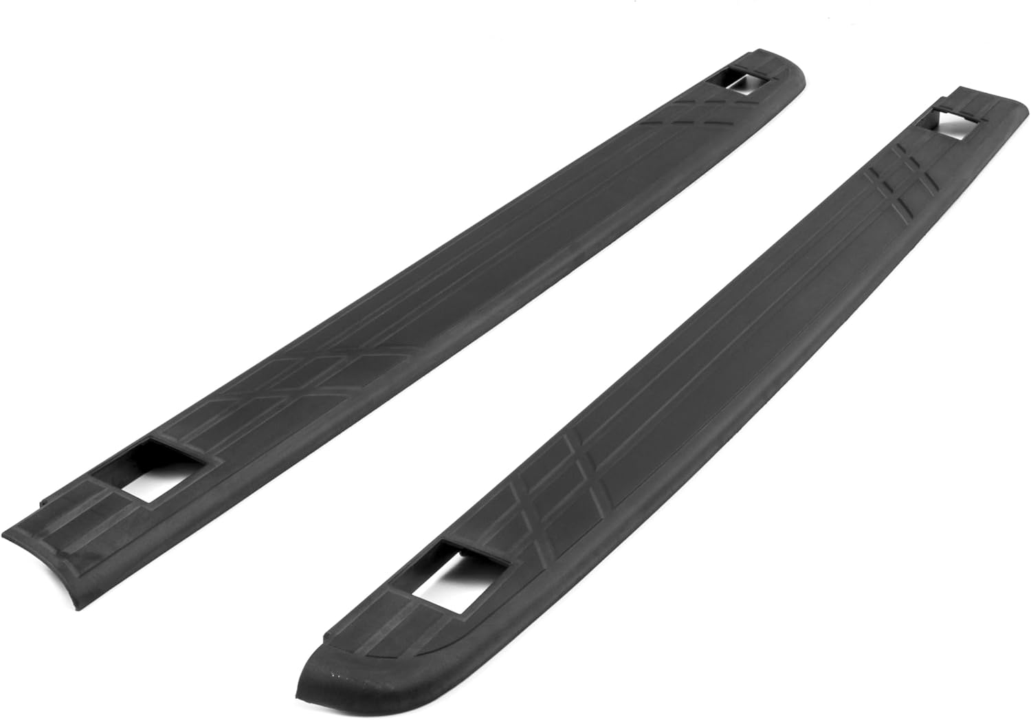 GM Accessories 17802470 Short Box Side Rail Protectors in Black (Pack of 2)