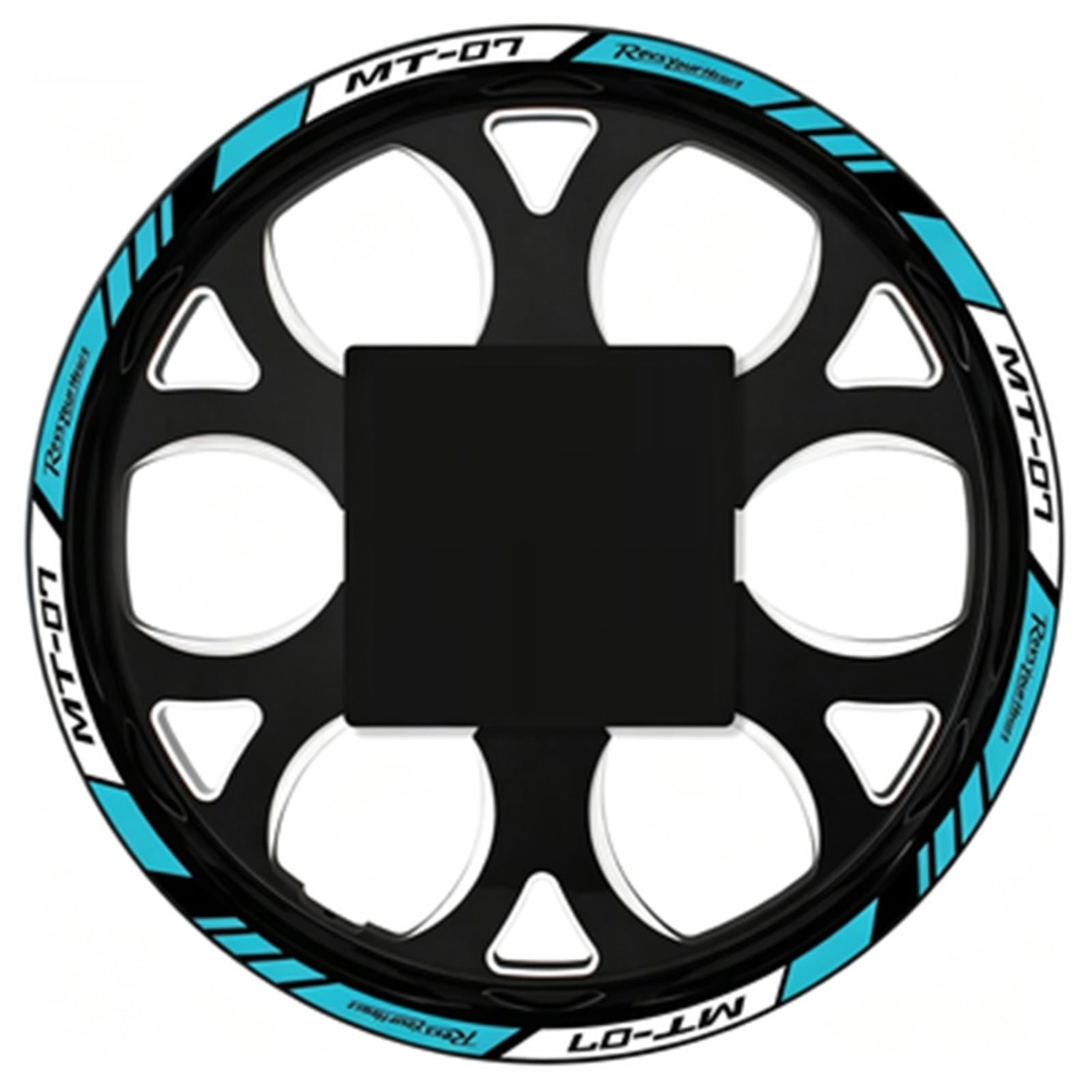 Motorcycle Wheel Sticker for Yamaha MT07 MT-07 Mt 07 Motorbike