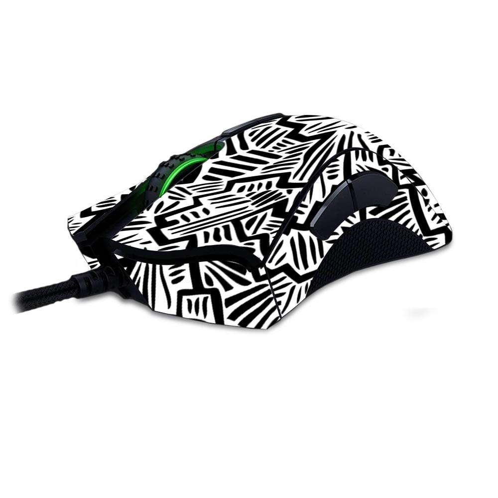 MightySkins Vinyl Decal Skin For Razer Deathadder Elite - Drips Design | Protective Wrap