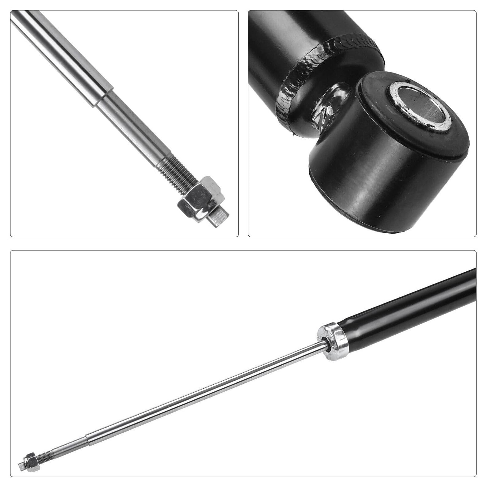 Karoldeare 2pcs Suspension Absorber Strut Set Rear Left Right L4 for Toyota 1.5L 2000-2005 16.5-Compressed Length (in) 343295 4853059446