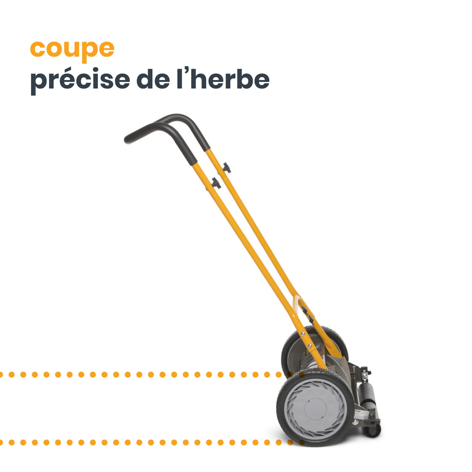 STIGA Tondeuse Hélicoïdale à Poussée SCM 240 R, Largeur de coupe 40 cm, 5 lames, Noir/Jaune/Gris