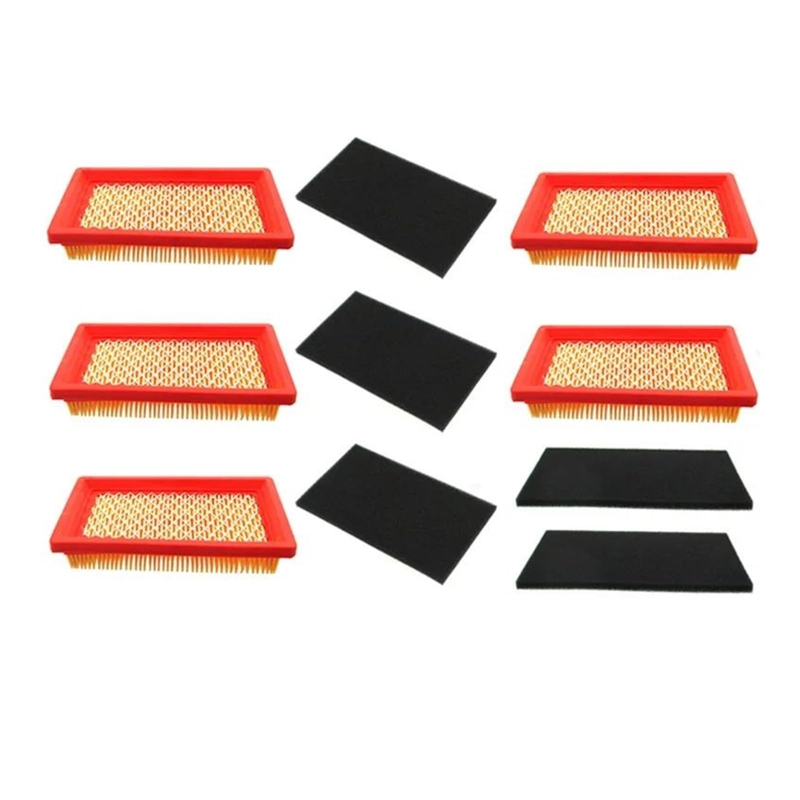 Remplacement des filtres à air de tondeuse à gazon 5x Jeu De Filtres À Air Pour 17211-ZG9-M00 17218-ZG9-M00 GVX140 HR215K1 HRB215 HRB215K1-HRB215K4 HRM195 HRM215 HRM215K1-HRM215K3
