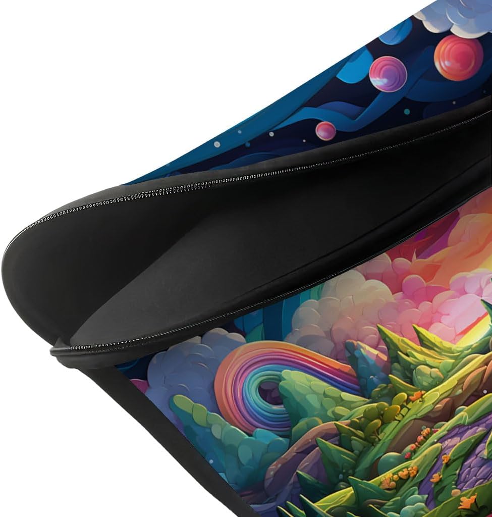 Rainbow Art 2-Sided Print Mac Book Pro 14" Sleeve - Rainbow Lover Present - Art Lover Gift Ideas image 4