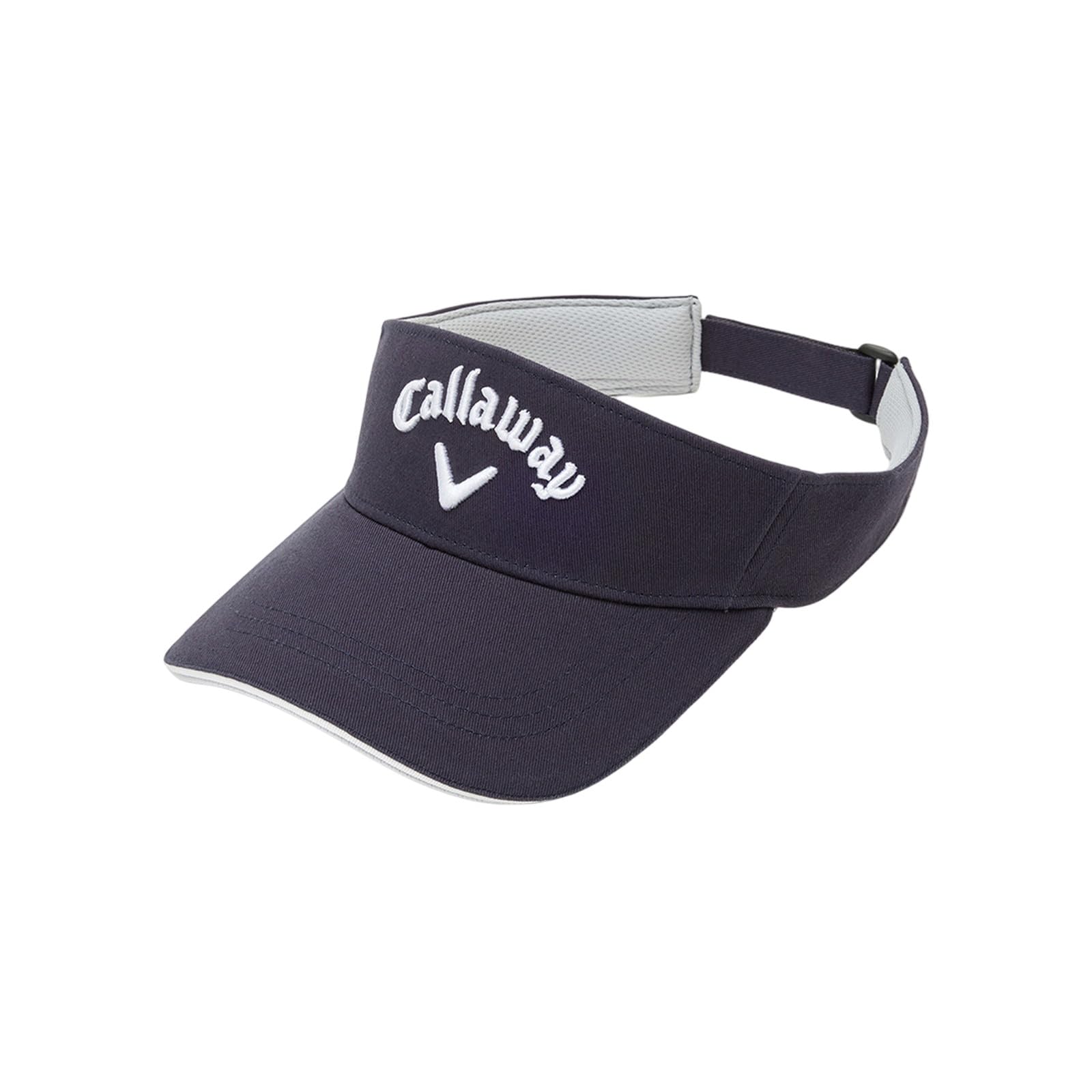 Callaway Classic Basic Golf Visor Navy 100% Cotton Hand Wash Men Japan