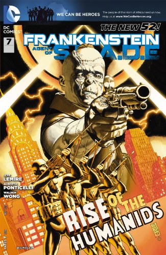 Cover of Frankenstein, Agent of SHADE (2011-) #7
