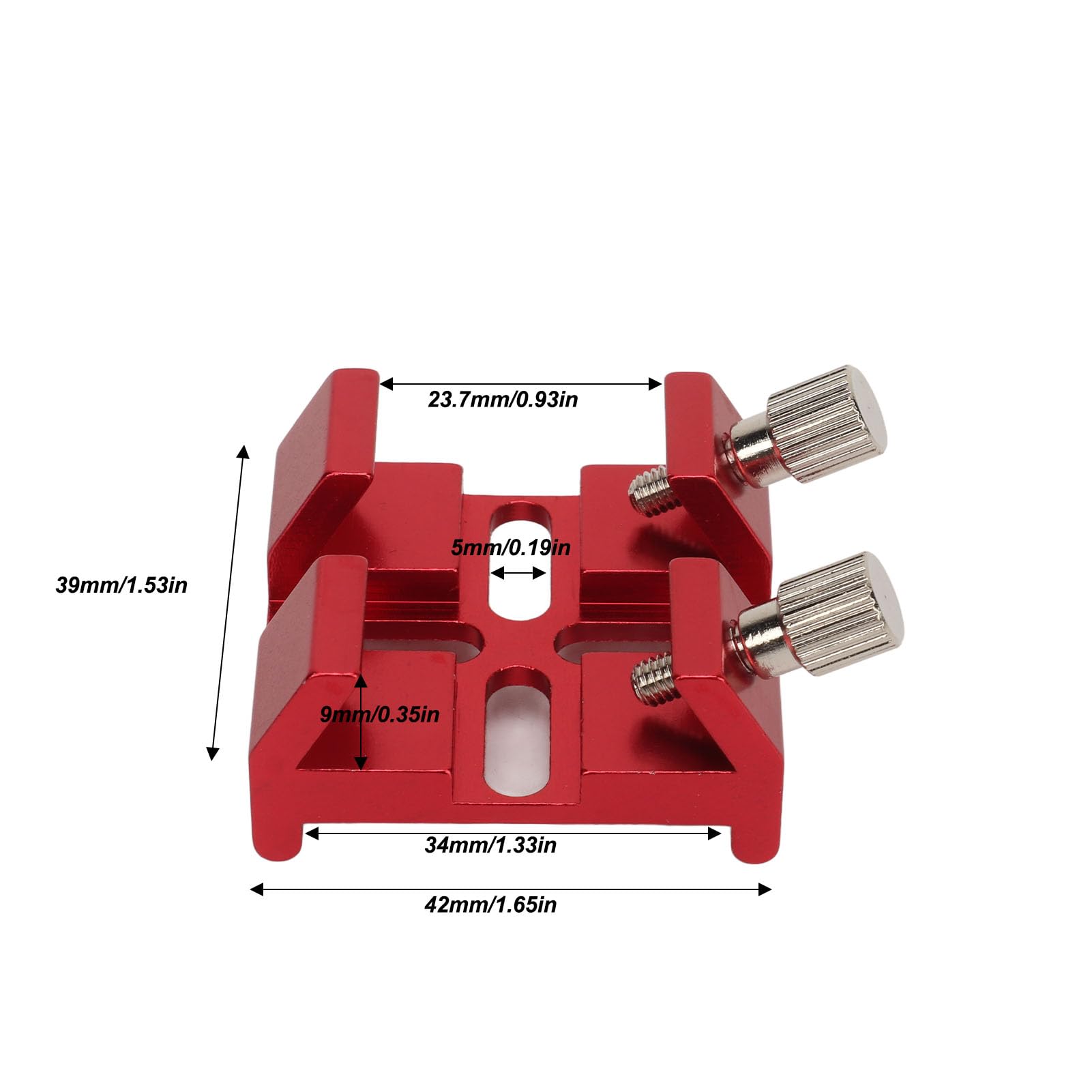 Viseur Point Rouge VBESTLIFE Accessoire De Chercheur Support De Montage De Chercheur Base Filtre Solaire